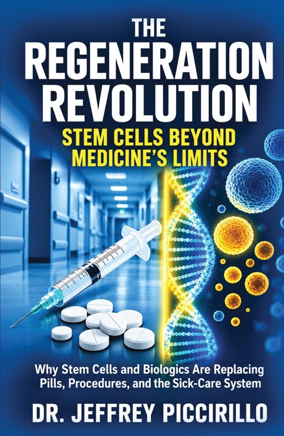 Cover of The Regenerative Revolution: Stem Cells Beyond Medicine’s Limits by Jeffrey Piccirillo